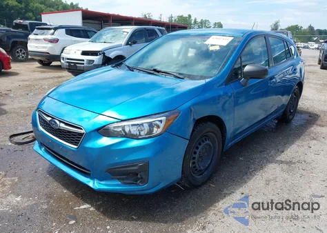 2019 Subaru Impreza 2.0I from USA, damaged, VIN 4S3GTAB62K3707986